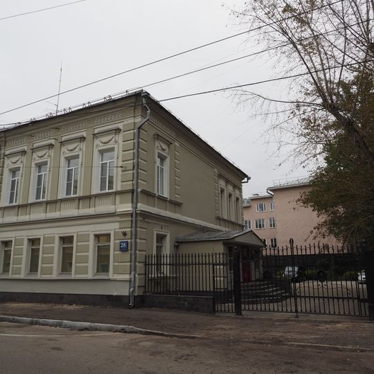 Главный дом городской усадьбы Кононовых