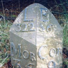 Milepost Circa 200 Yards North Of Ewart Park West Lodge