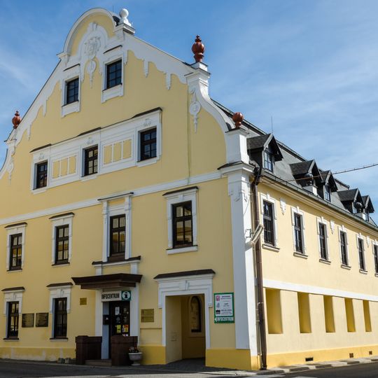 City museum and library in Chrastava
