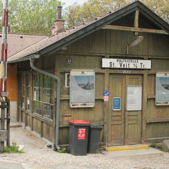Aufnahmsgebäude Bahnhof St. Veit an der Triesting