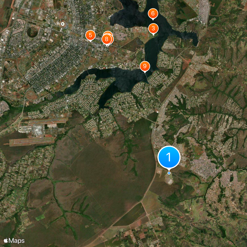 Complexo Penitenciário da Papuda Map