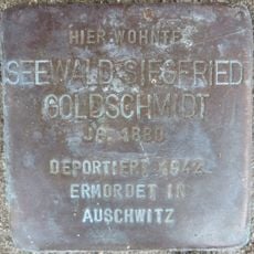 Stolperstein en memoria de Seewald Siegfried Goldschmidt