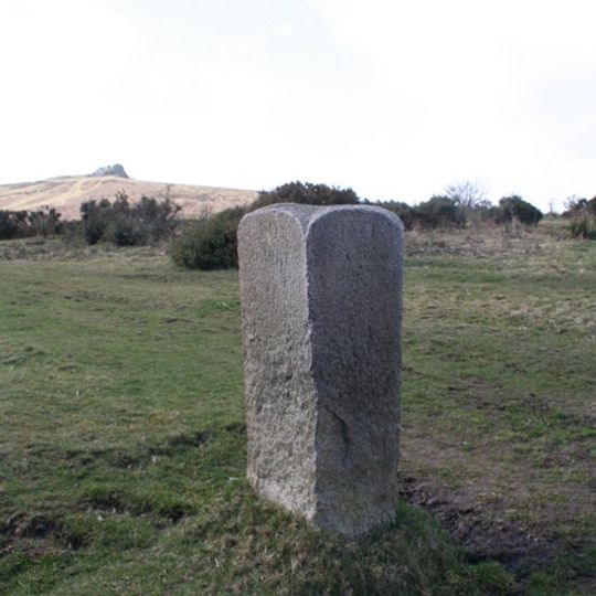 Direction Post On South East Side Of Haytor Down, On North West Side Of The Road About 60 Metres North East Of The Turning To Haytor Vale