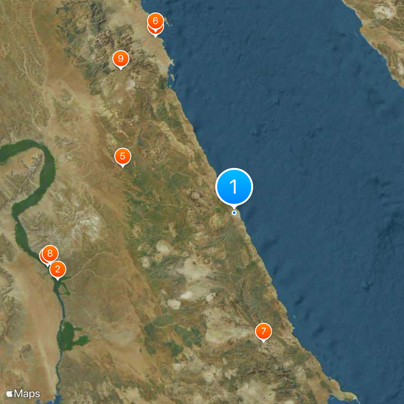 Flughafen Marsa Alam Karte