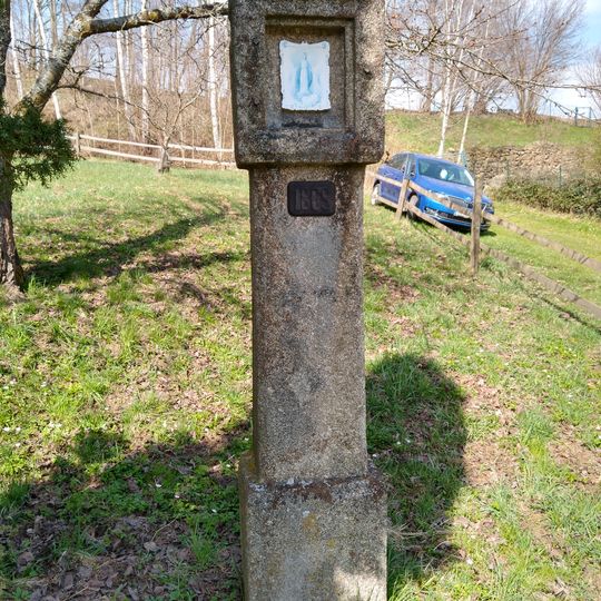 Boží muka v Pasekách nahoře ve vsi