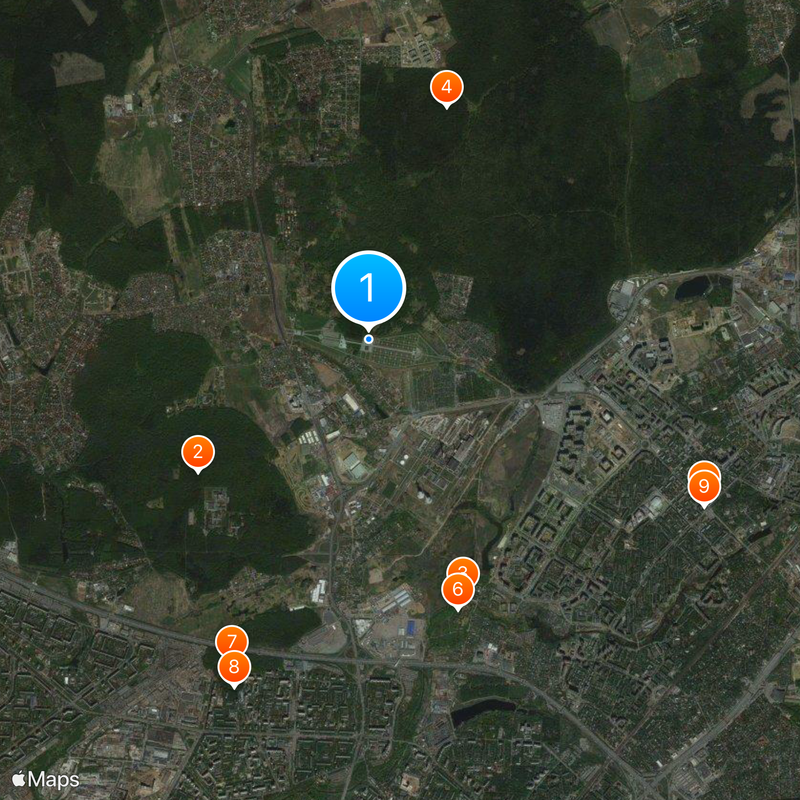 Federal Military Memorial Cemetery Map