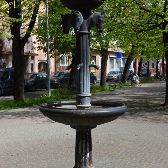 Fountain in Husovice