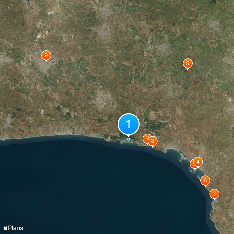 Punta Prosciutto Carte