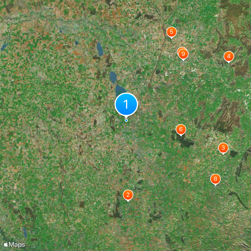 Wiradjuri Map