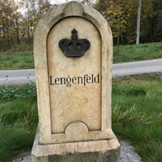 Kgl.-sächs. Postmeilenstein Eich