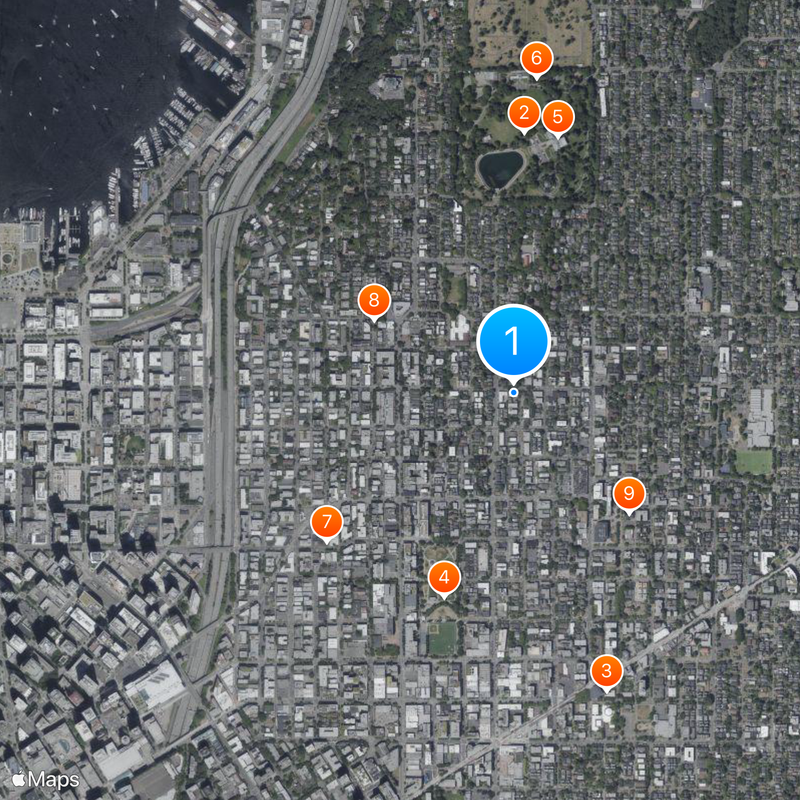 Capitol Hill Map