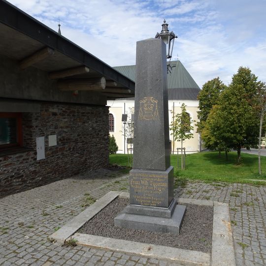 Památník Franze Tippmanna v Božím Daru