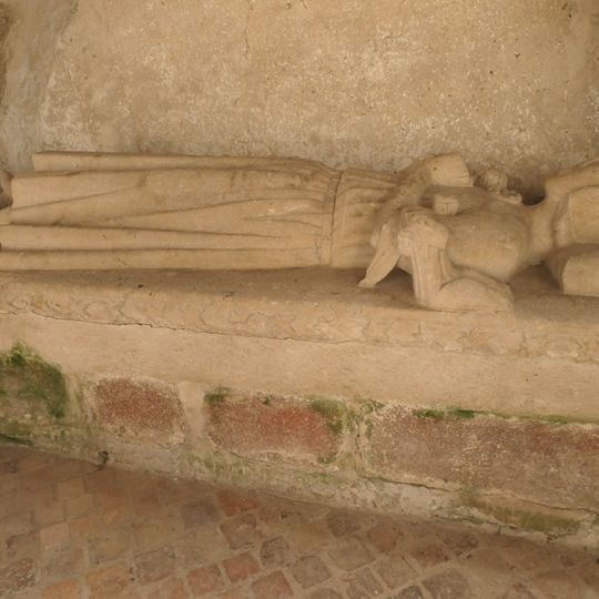 Recumbent effigy of André de Mérienne
