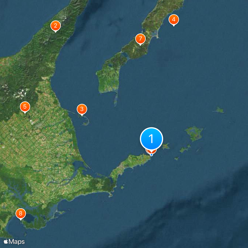 Cape Nosappu Map