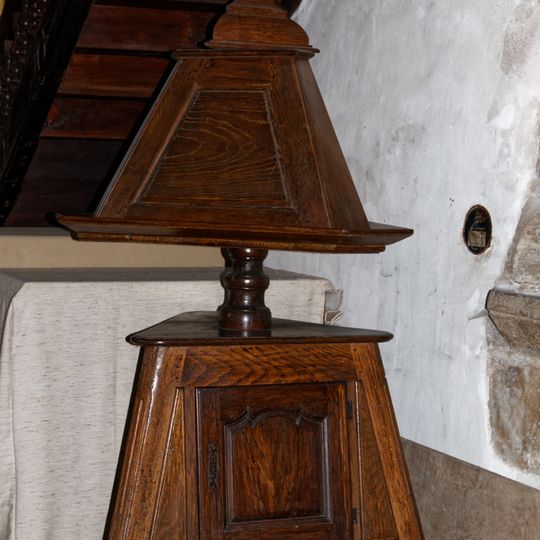 Facistol en la iglesia de Saint-Martin en Sare