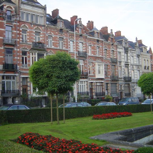 Ambiorixsquare, Marie-Louizasquare, Margaretasquare en Palmerstonlaan