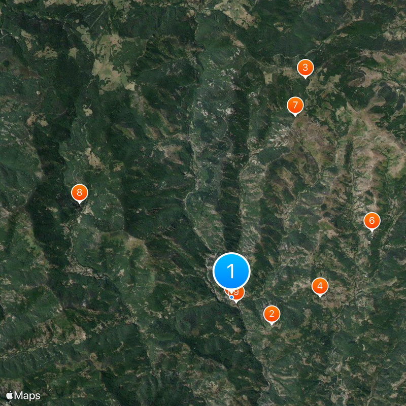 Antraigues-sur-Volane Mapa