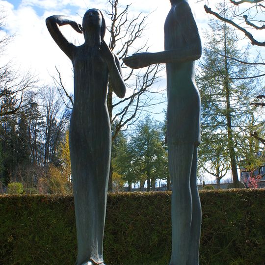 Weibliche und männliche Figur