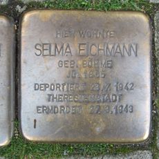 Stolperstein en memoria de Selma Eichmann