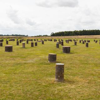 Henge monuments at Durrington Walls and Woodhenge, a round barrow cemetery, two additional round barrows and four settlements