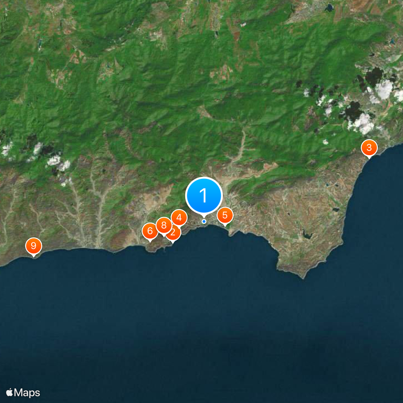 Forteresse de Soudak Carte