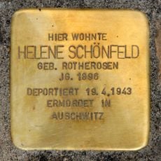 Stolperstein en memoria de Helene Schönfeld