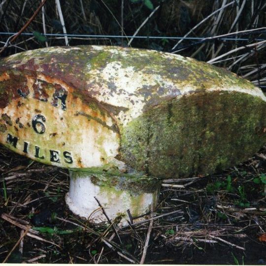 Milepost Half A Mile East Of Felkington