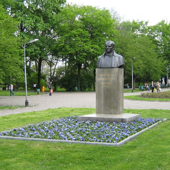 Stanisław Moniuszko monument in Łódź
