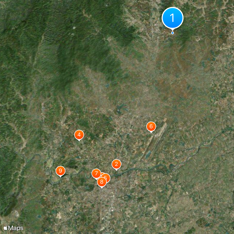 Mae Fah Luang University Map