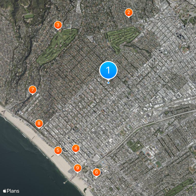 Gehry Residence Carte