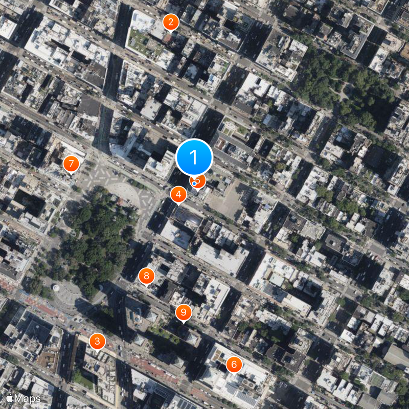 Max's Kansas City Map