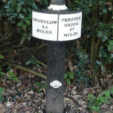 Trent and Mersey Canal milepost to north of bridge number 138 at SJ 8083 5691