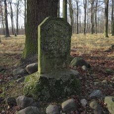 Memorial stone hunting 1858