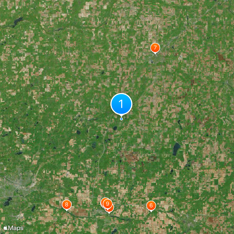 University of Olivet Map
