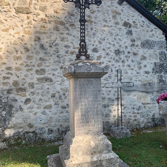 Cemetery cross of La Burbanche