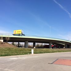 Bridge of Prosecká street over Kbelská street