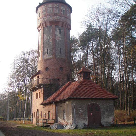 Wieża wodna w Kwidzynie na osiedlu Miłosna