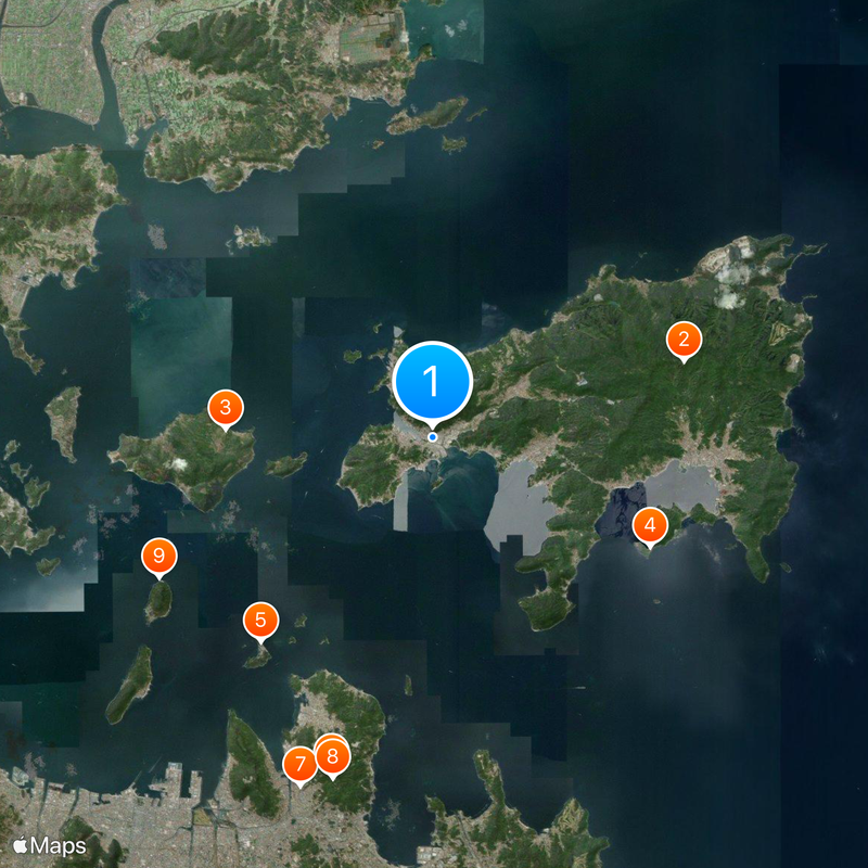 Dofuchi Strait Map