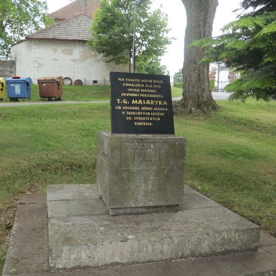 Pomník T. G. Masaryka v Budišově