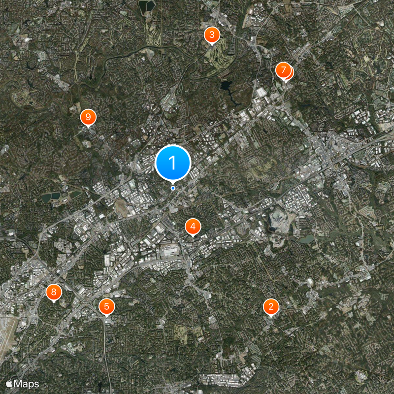 Norcross Map