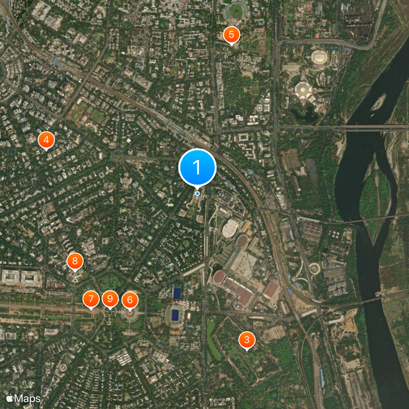 Sąd Najwyższy Mapa