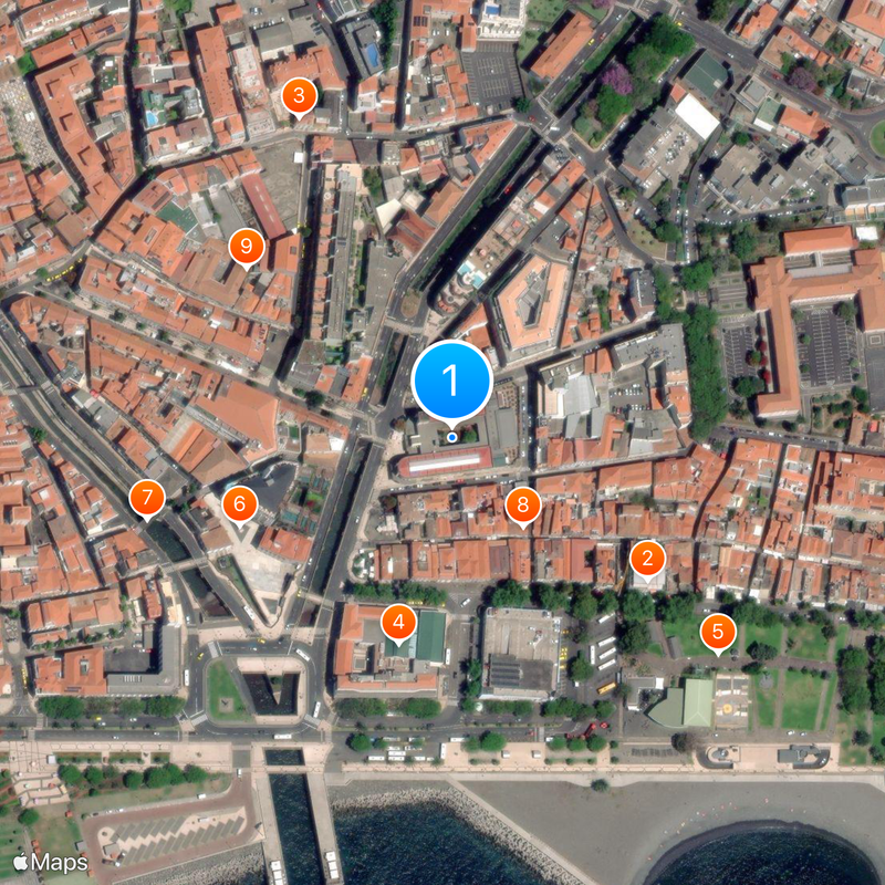 Mercado dos Lavradores Mappa