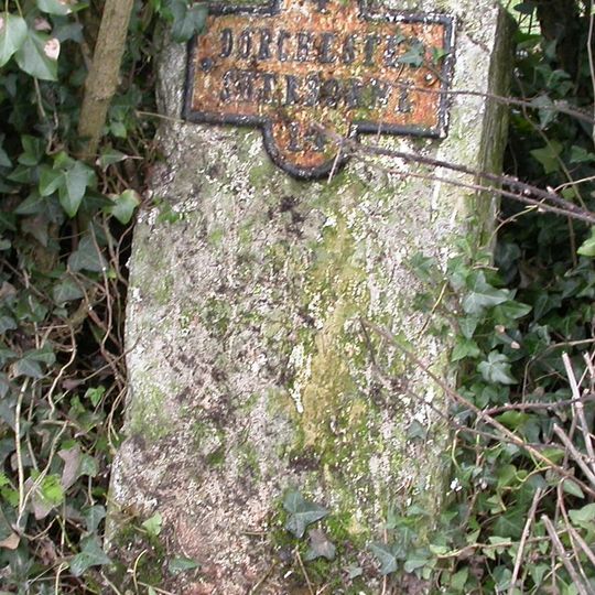 Milestone, opp. Fairmile Farm
