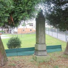 Pomník padlým v 1. světové válce v ulici Červený vrch v Podmoklech