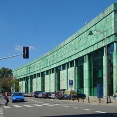 Building of the University Library in Warsaw