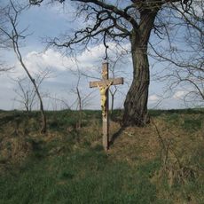 Kříž západně od Spáleného Poříčí