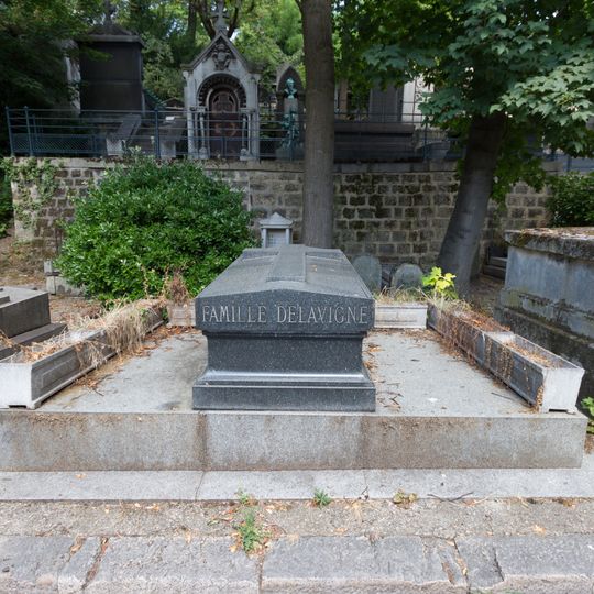 Grave of Delavigne