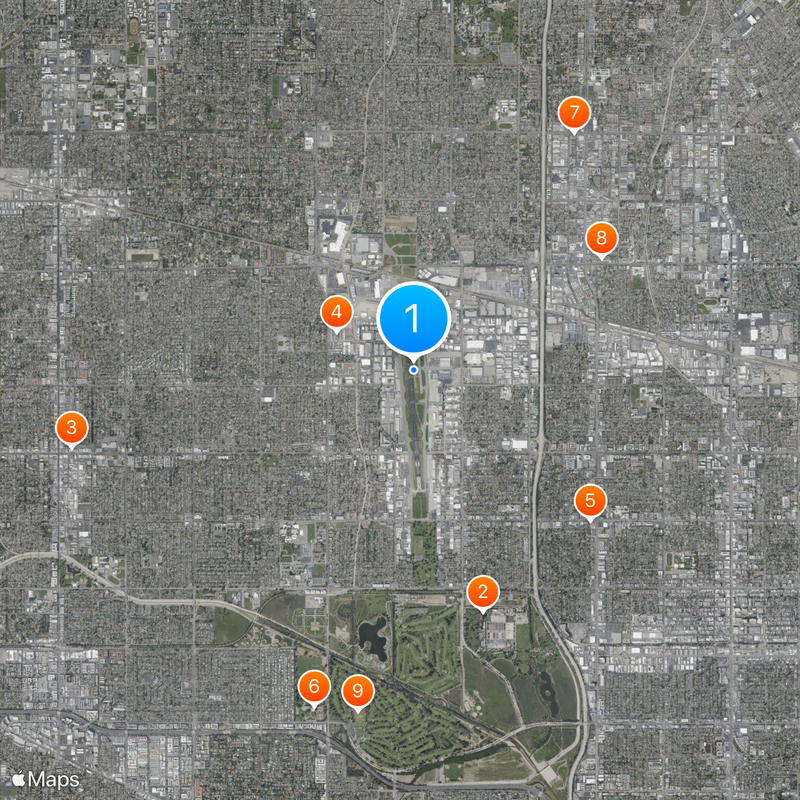 Van Nuys Airport Map