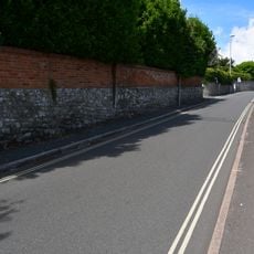 North East Boundary Wall To Little Place Along Silver Street