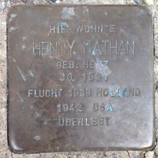 Stolperstein dedicated to Henny Nathan